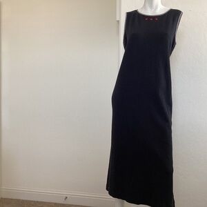 Norton Studio size XL, maxi dress, navy blue, pit-to-pit is 21”- 25”
